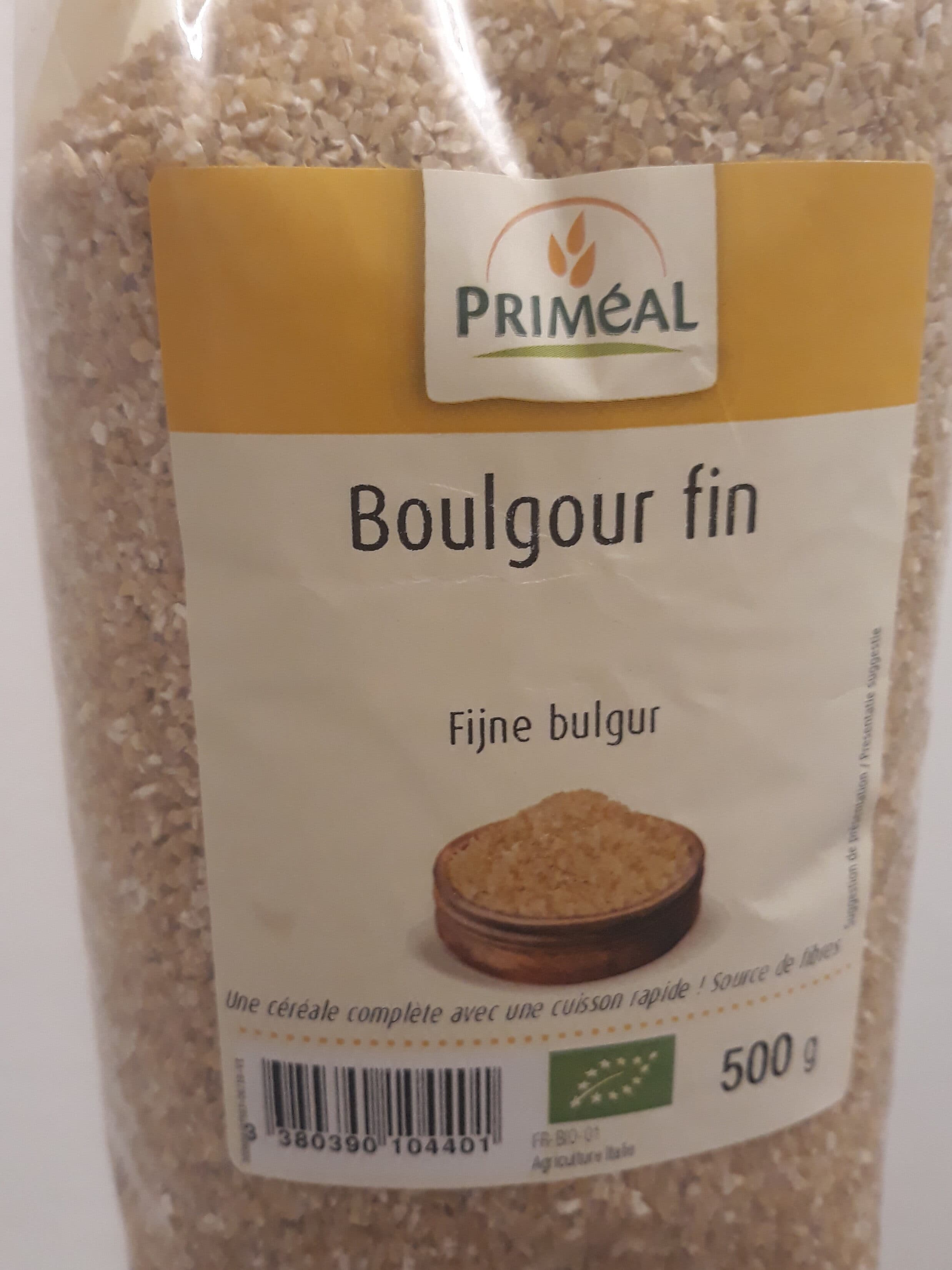 Primeal Boulgour Fin packshot