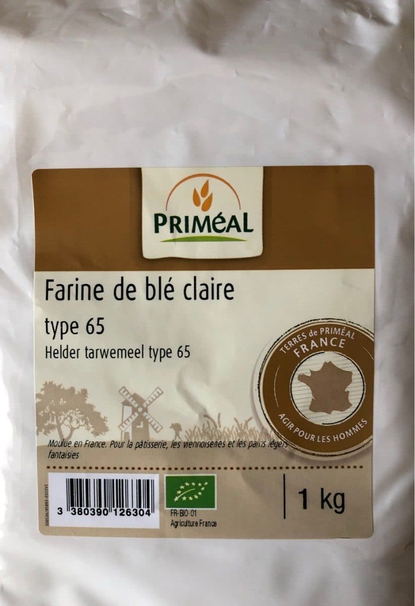 Priméal Farine De Blé Claire T65 Bio packshot