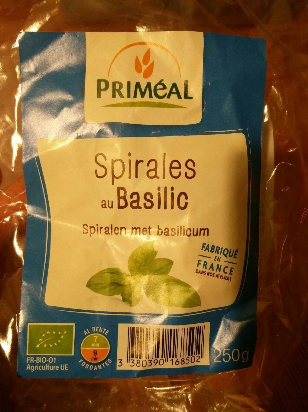 Primeal Spirales Au Basilic packshot