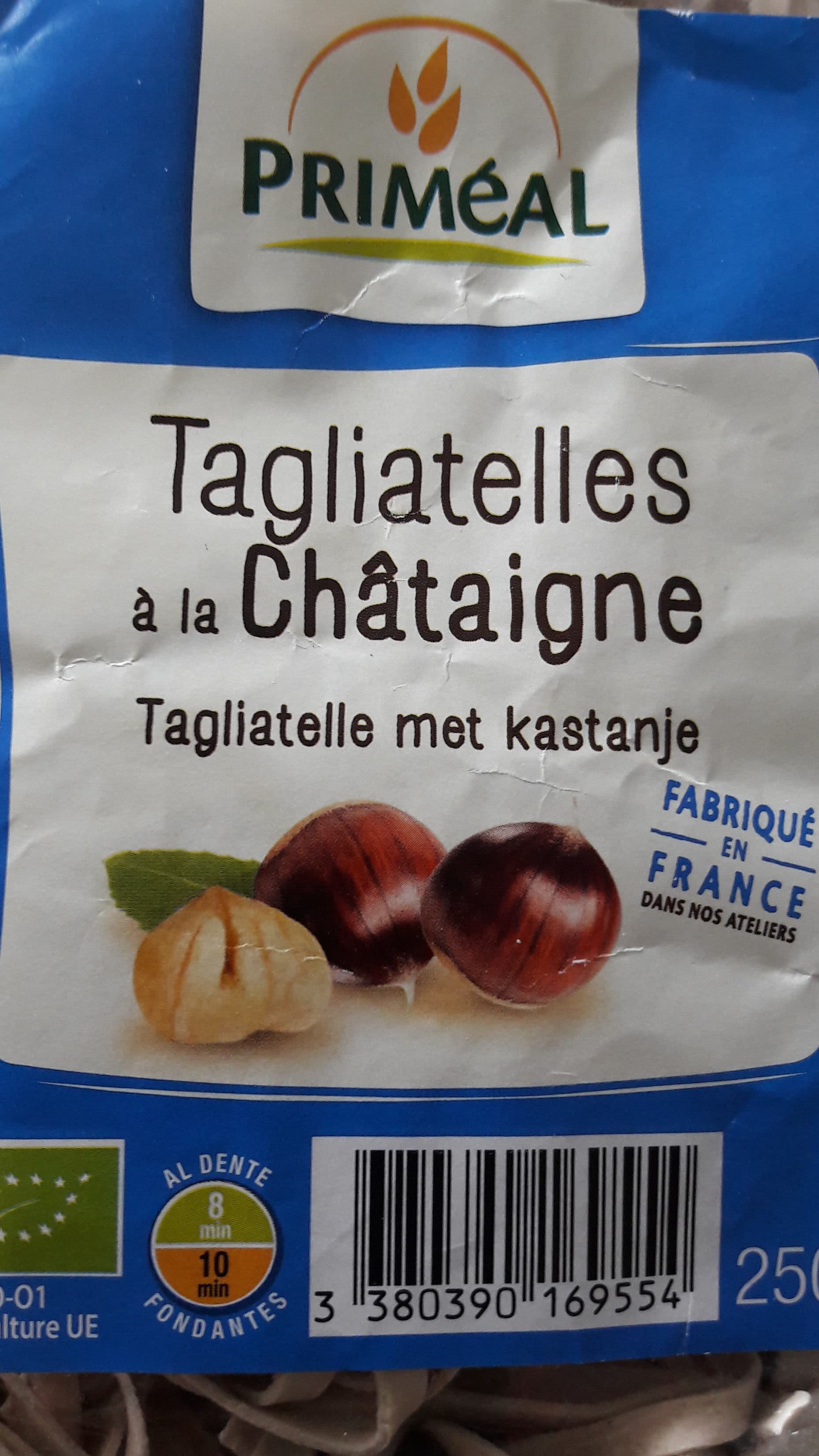 Primeal Tagliatelles à la Châtaigne packshot