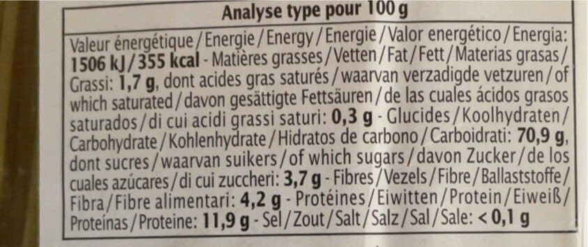 Primeal Spaghetti Quinoa - Ail et persil packshot