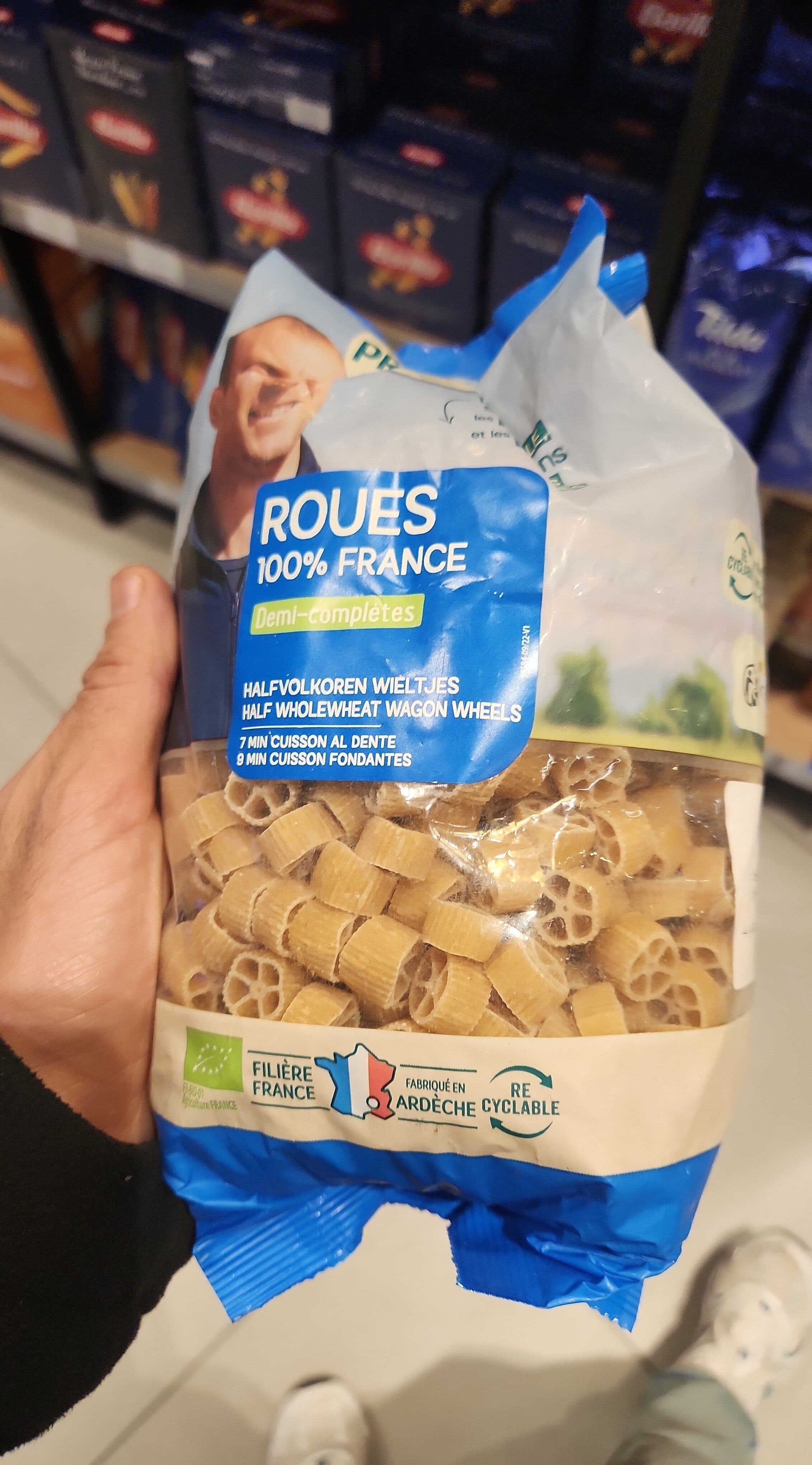 Primeal Epicerie / Céréales, Graines, Pâtes, Riz / Pâtes Demi-complètes packshot