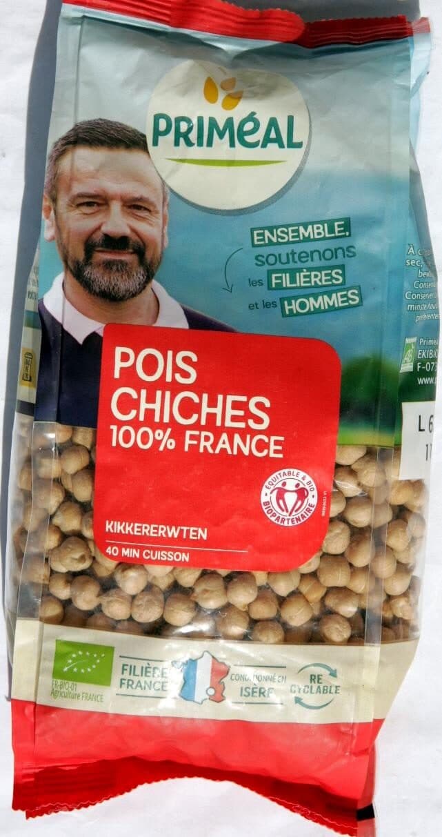 Priméal Pois chiches packshot