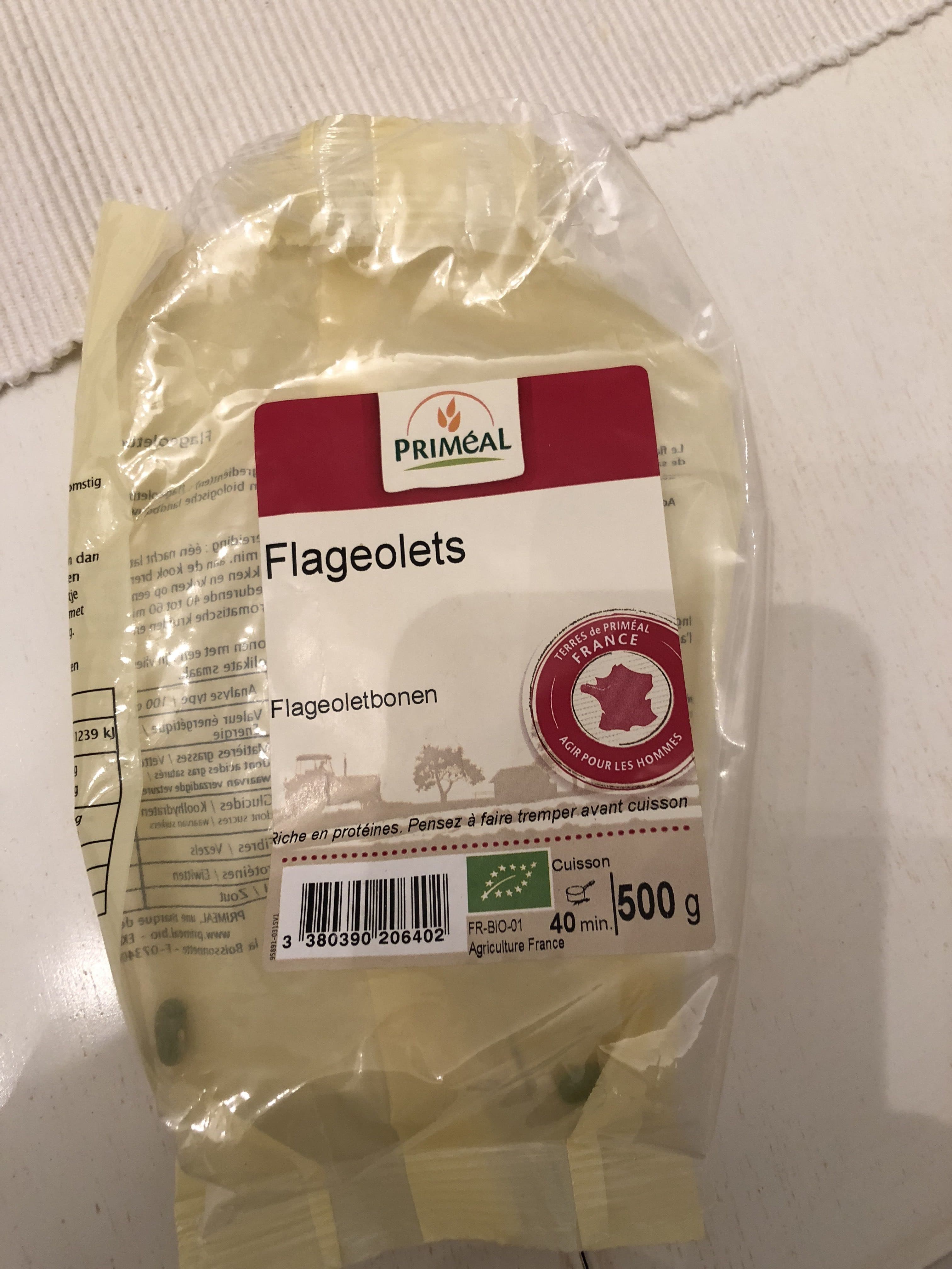 Primeal FLAGEOLET packshot