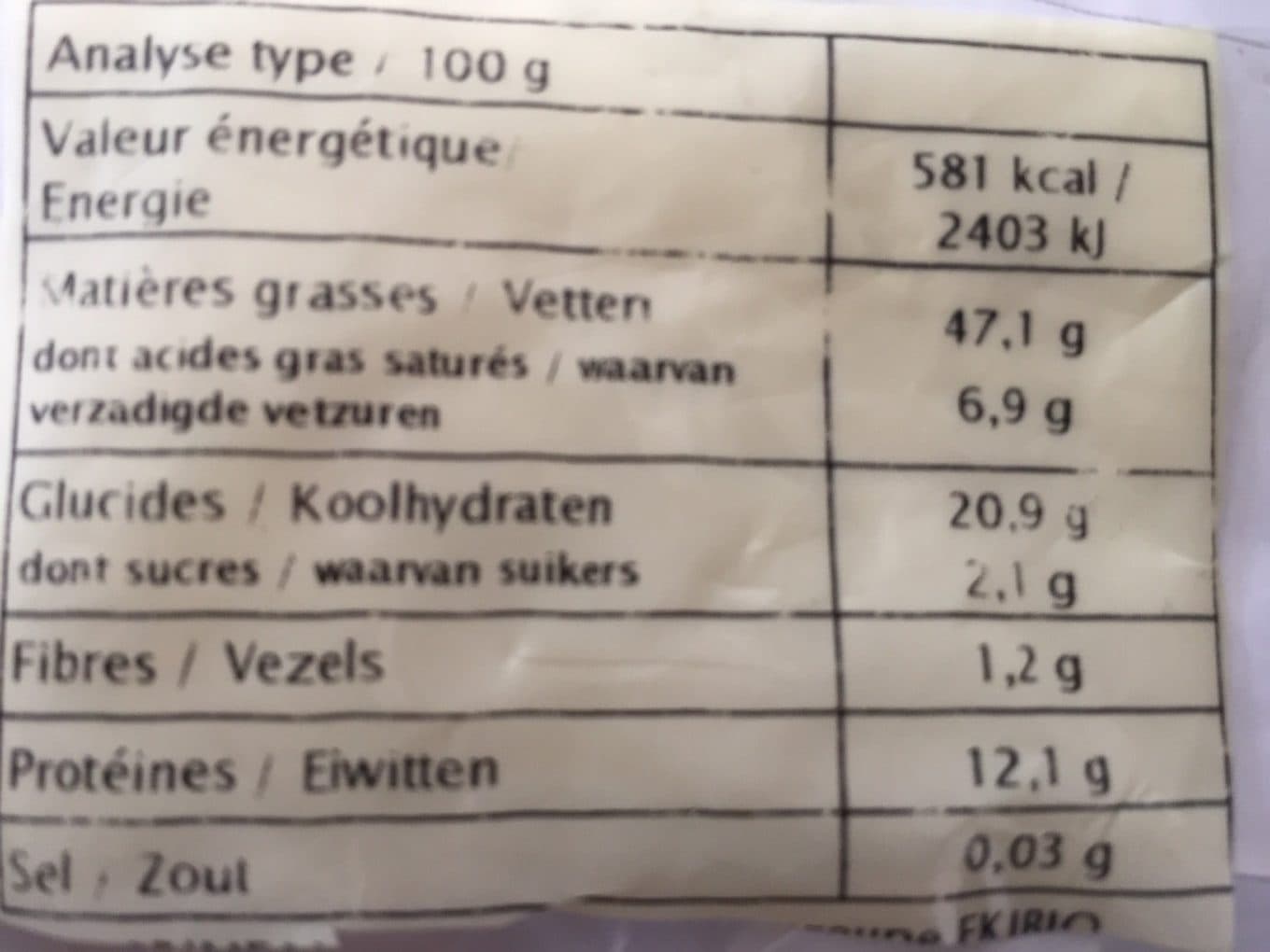 Ekibio Graine de Sésame Complet packshot
