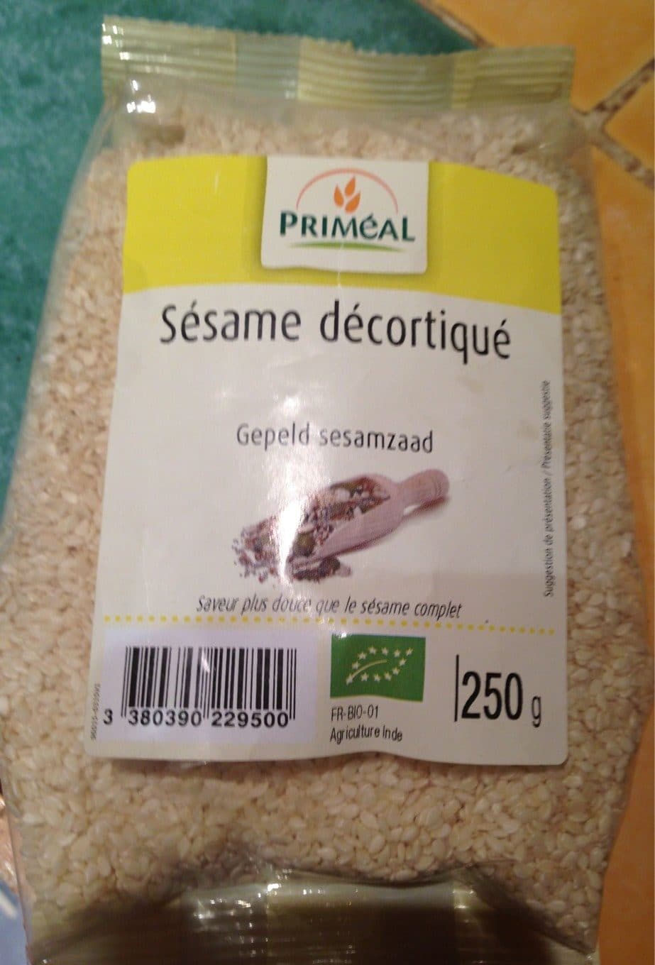Primeal Sésame décortiqué packshot