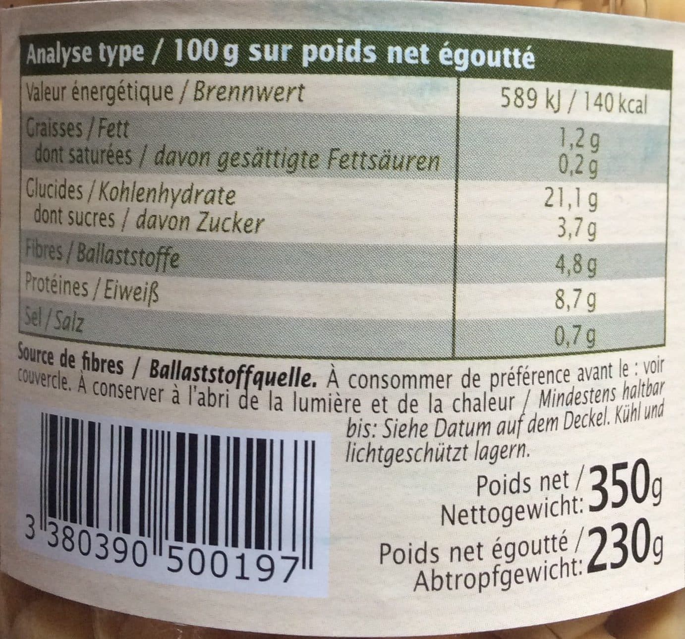Primeal POIS CHICHES packshot