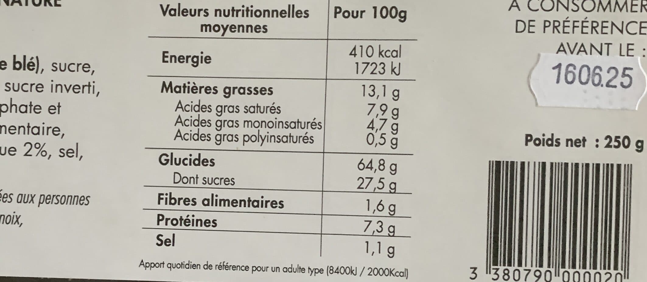 Open Food Facts Galette charentaise packshot
