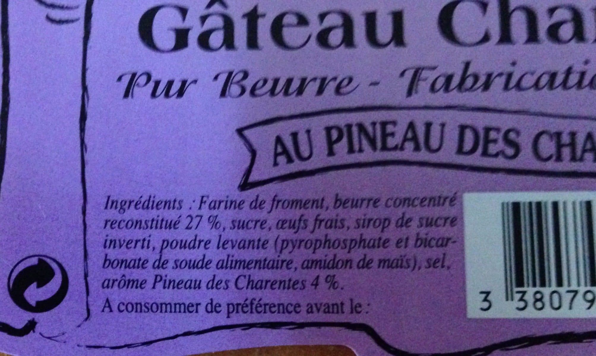 Open Food Facts Gâteau charentais packshot