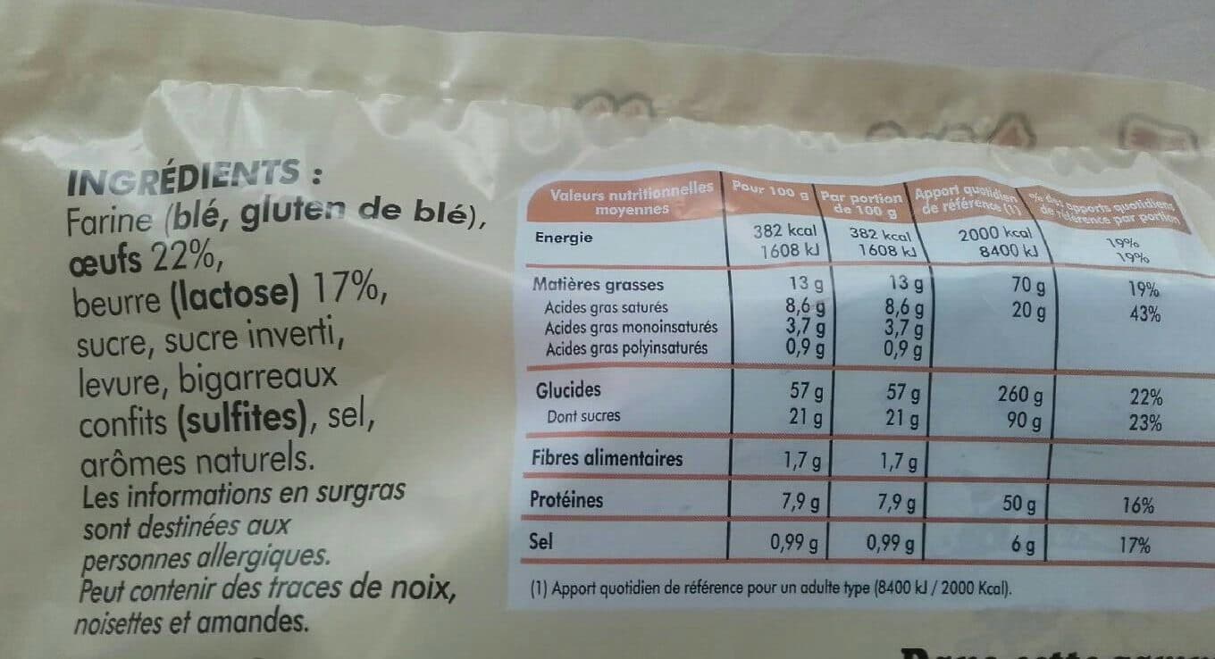 La Galette Luzacaise Couronne des rois traditionnelles packshot