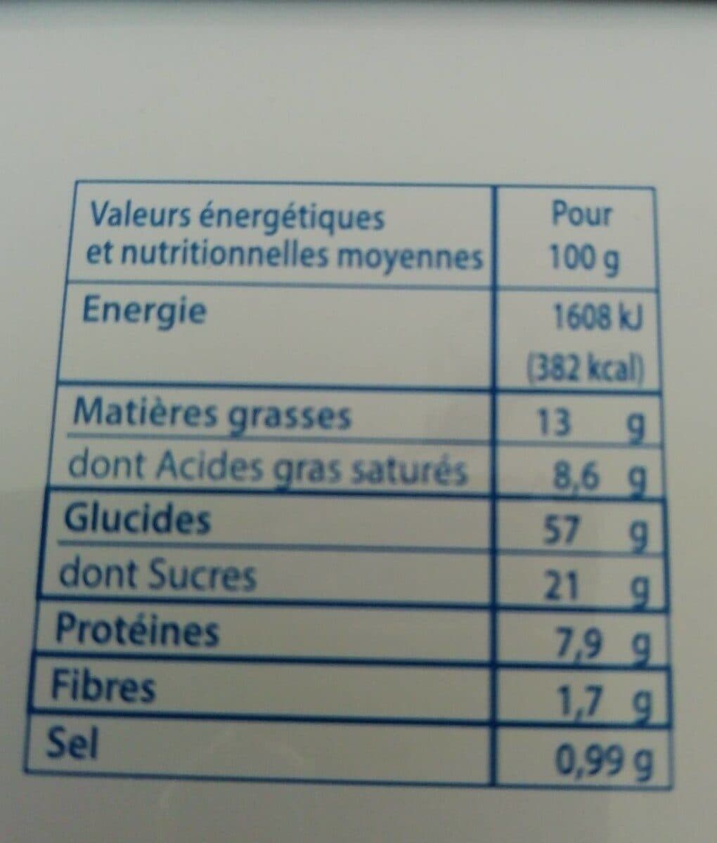 Open Food Facts Galettes Charentaises packshot