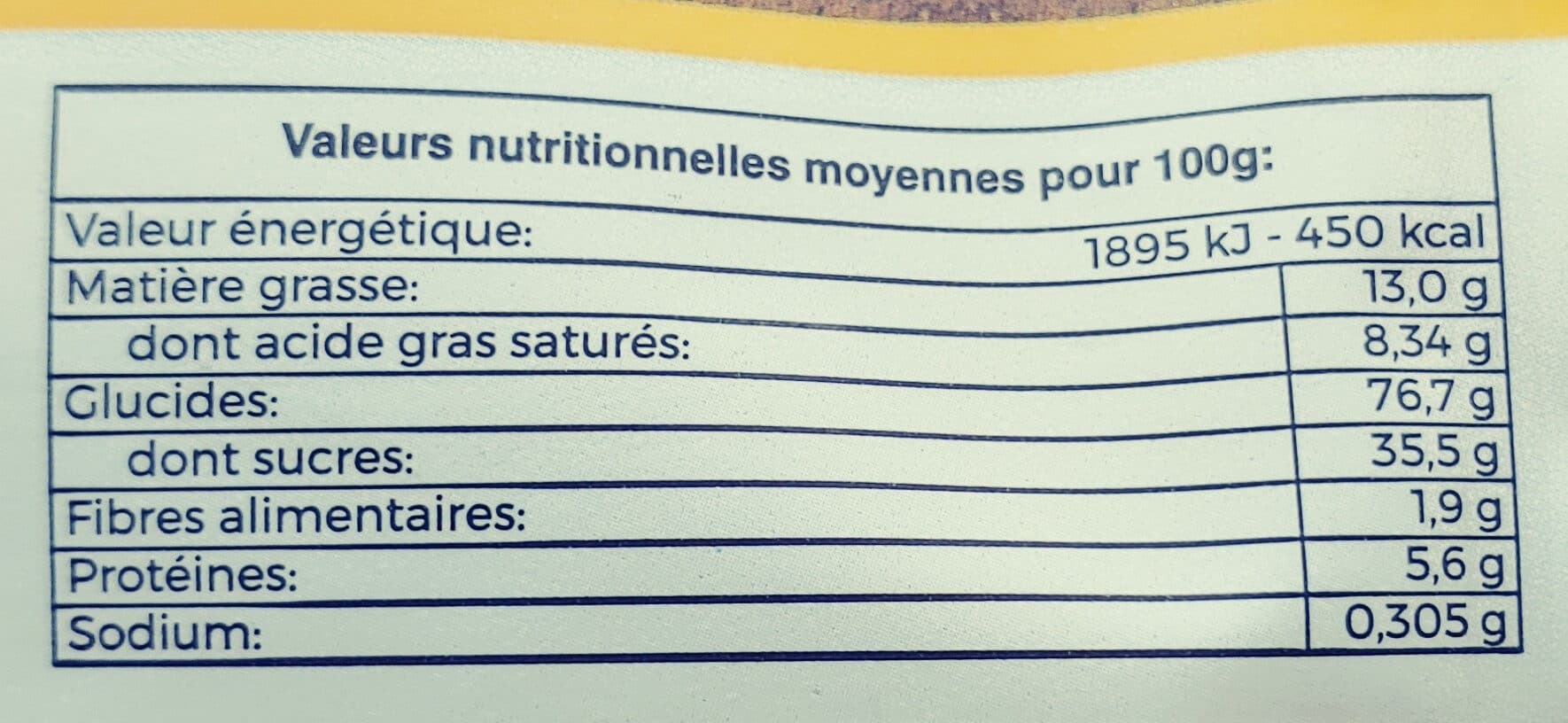 Apiflor Croq'en Auvergne au miel packshot
