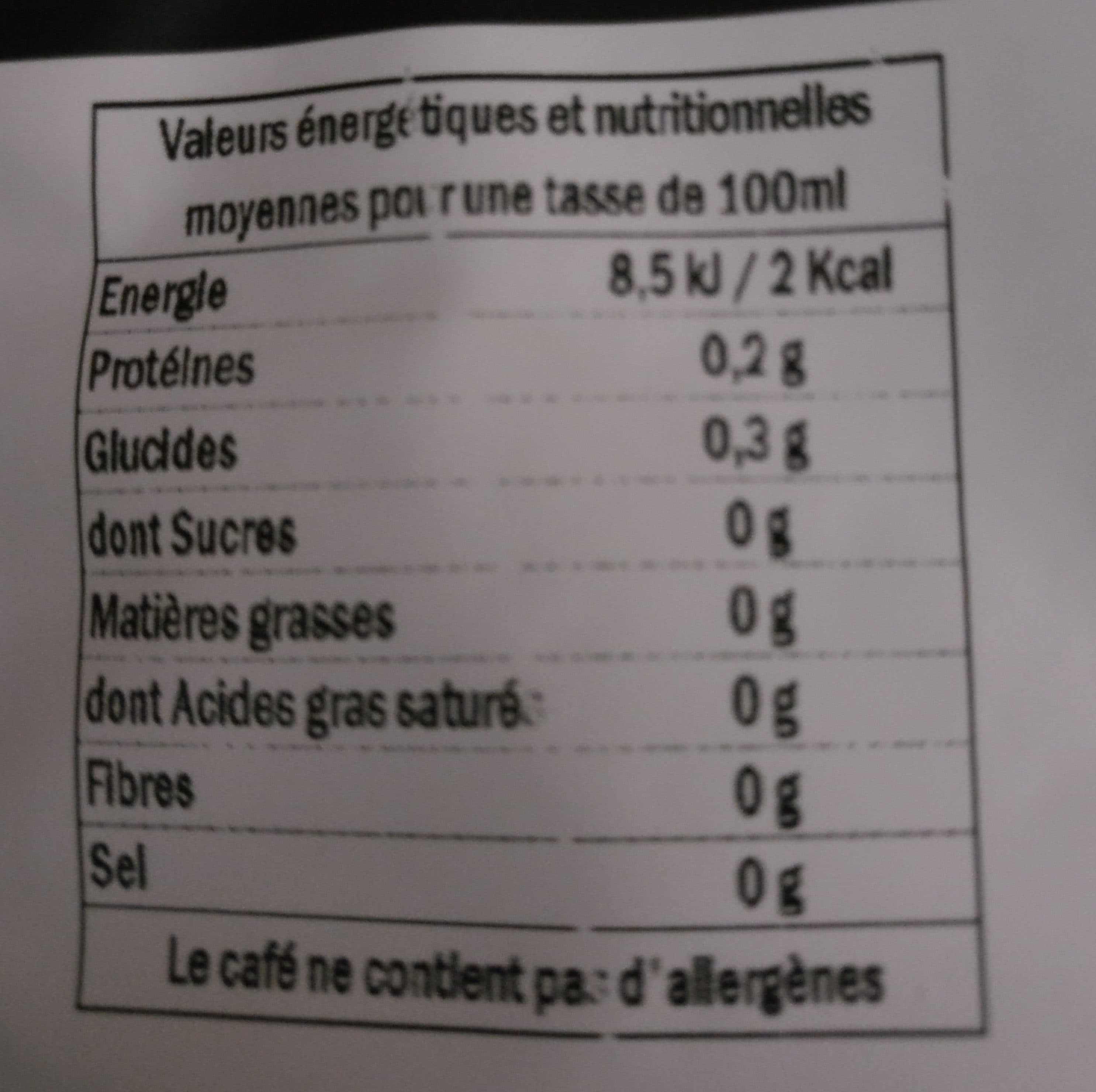Open Food Facts Moka Sidamo packshot