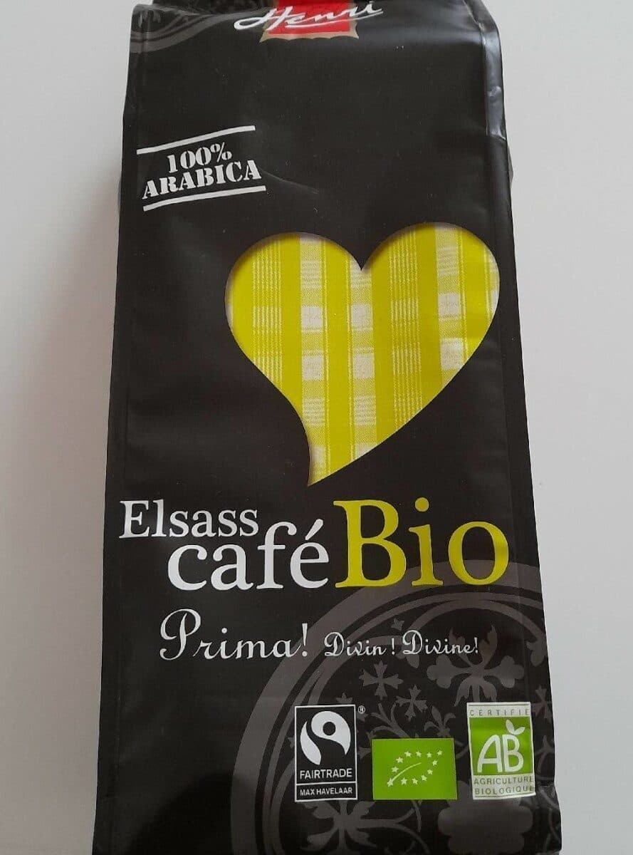 Cafés Henri Elsass café bio packshot