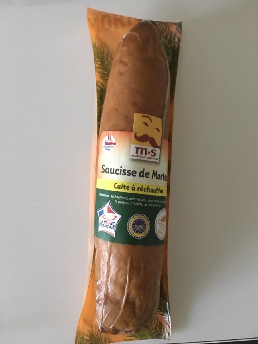 Open Food Facts Saucisse de morteau packshot