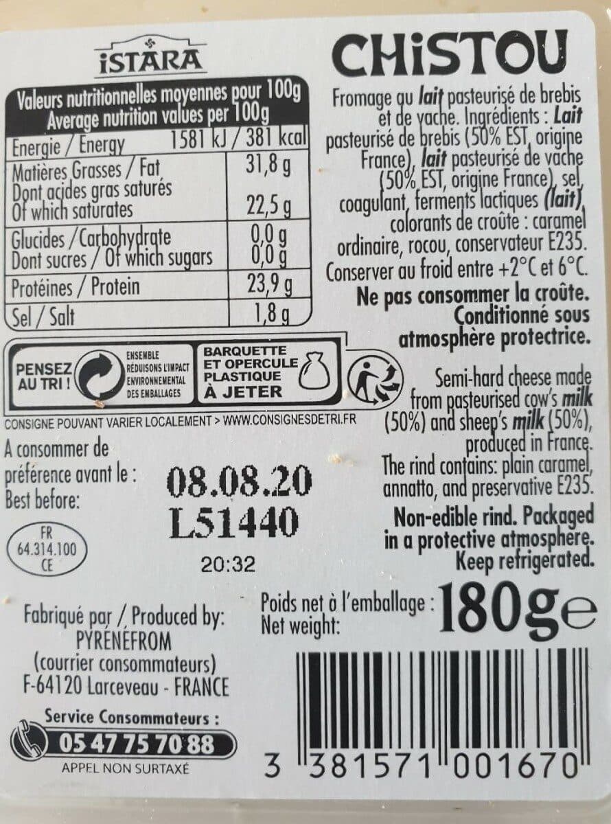 Istara Chistou packshot