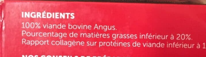 Newbif Steak haché Black angus packshot