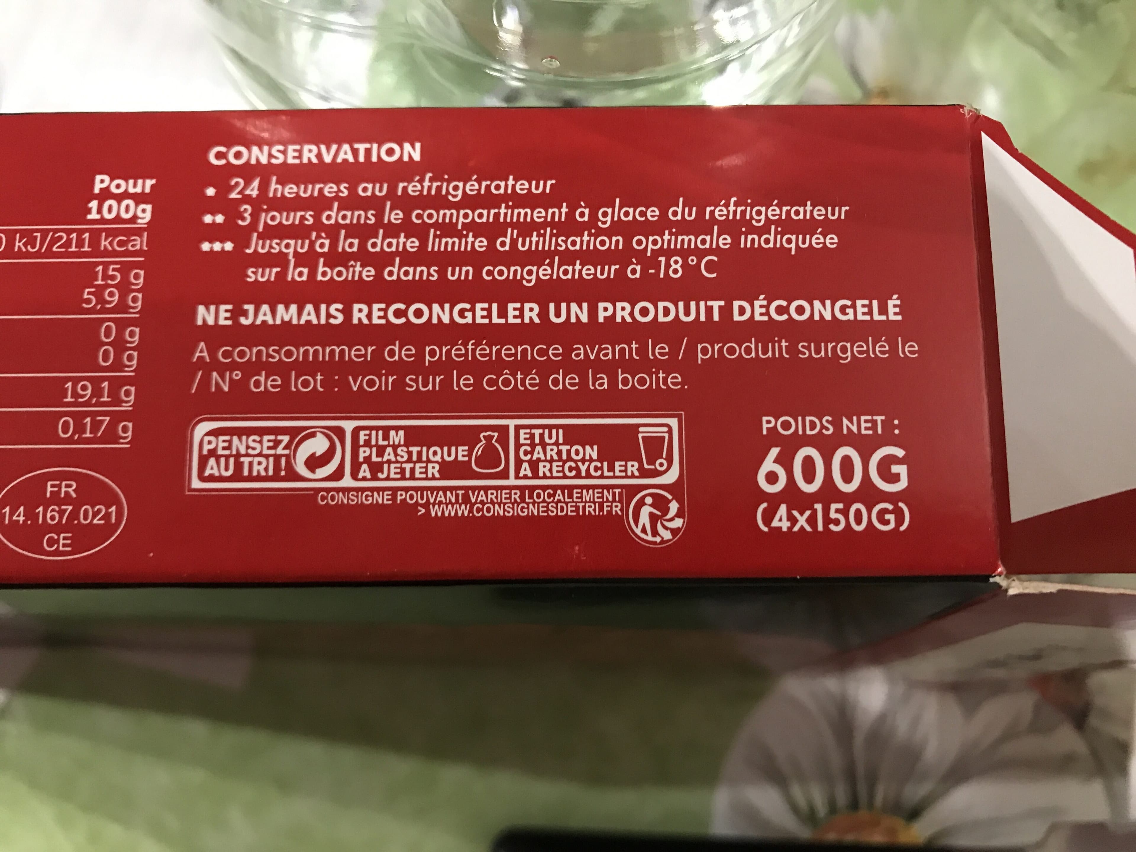 Newbif Steak hache limousine packshot