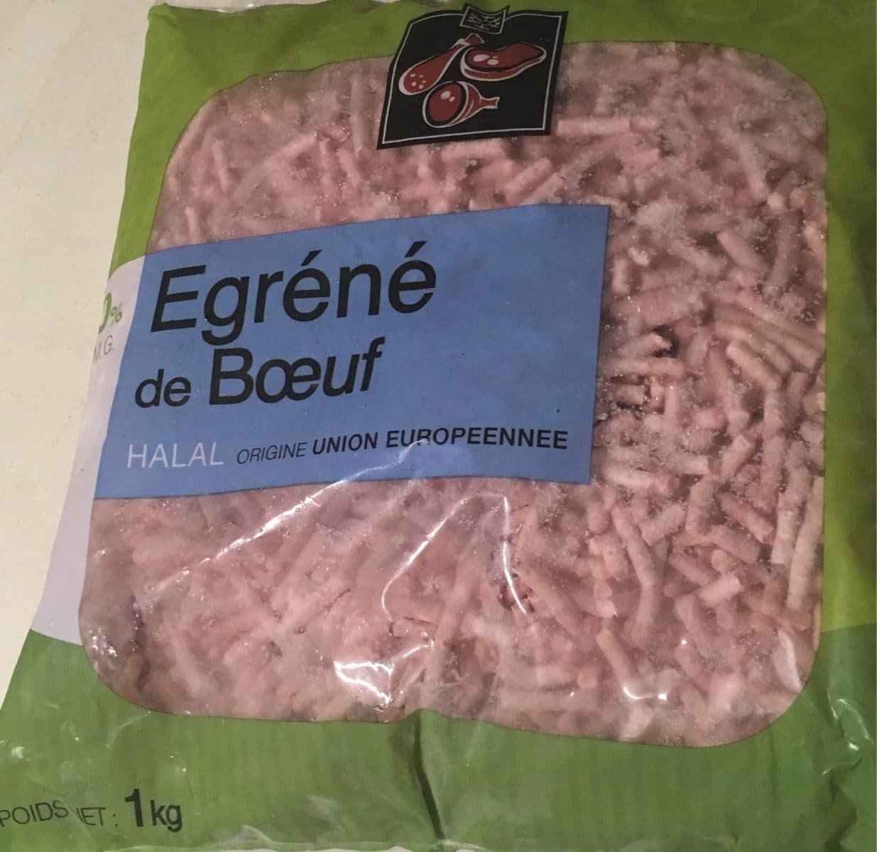 Open Food Facts Égréné de boeuf packshot
