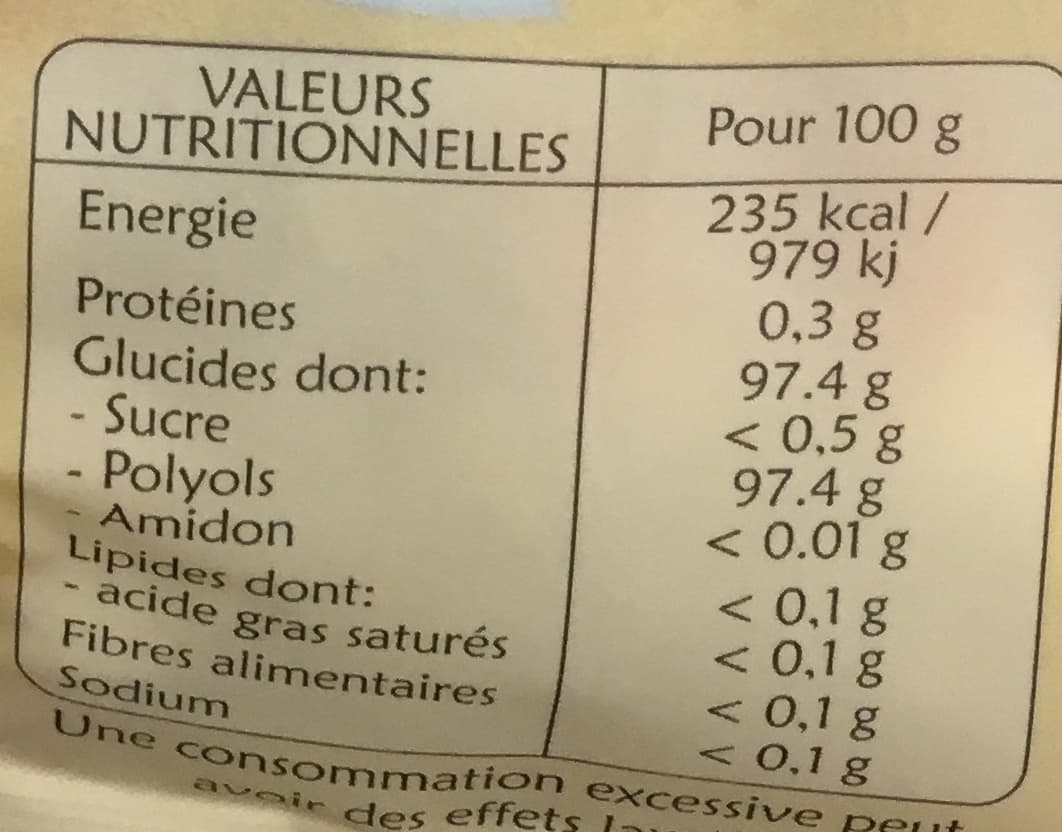 Despinoy Bêtises de Cambrai sans sucres packshot