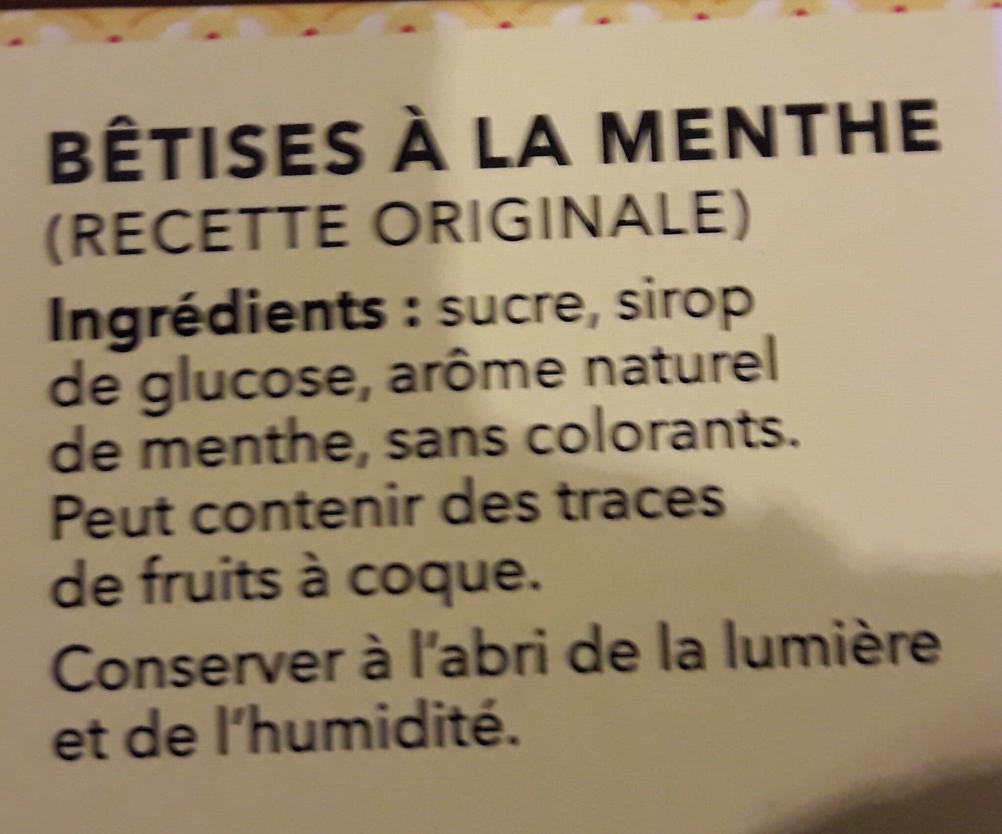 Confiserie Despinoy Bêtises de Cambrai packshot