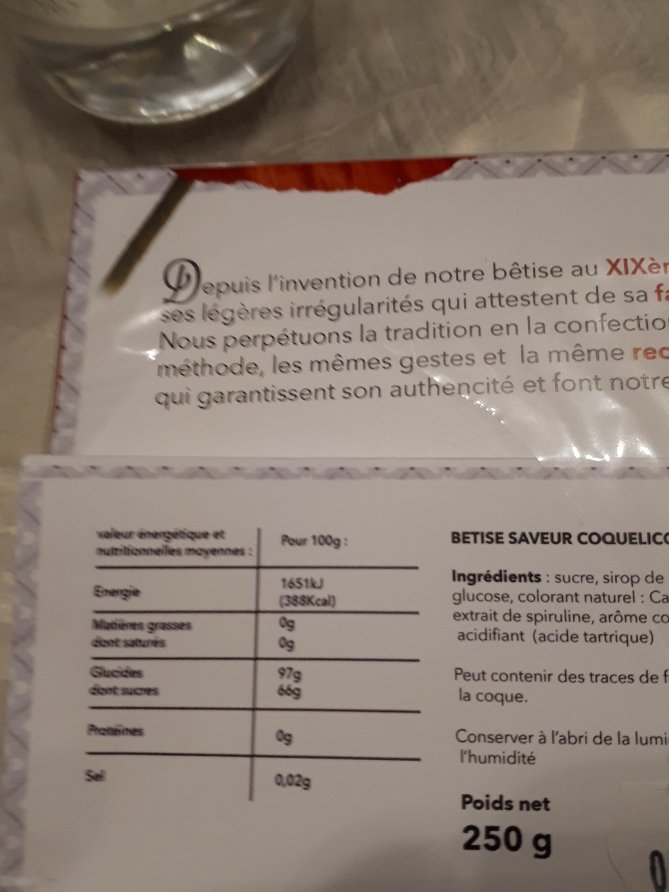 Despinoy Bêtise de Cambrai packshot