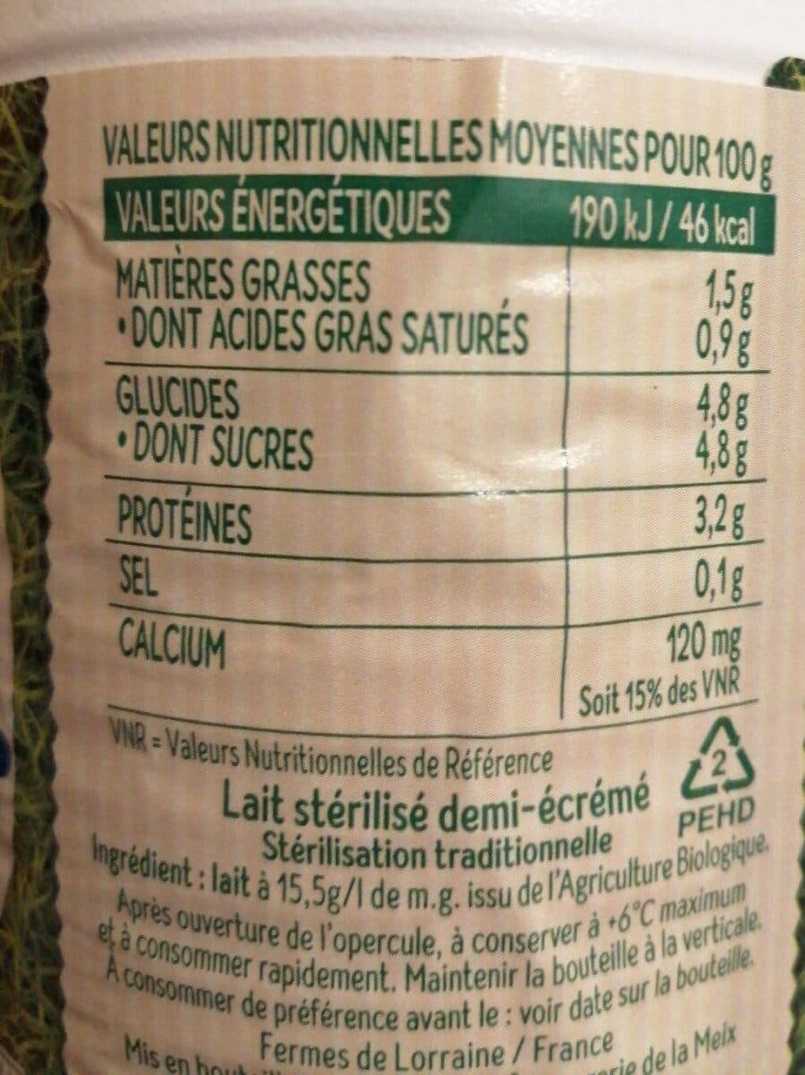 Bio Gam Lait packshot