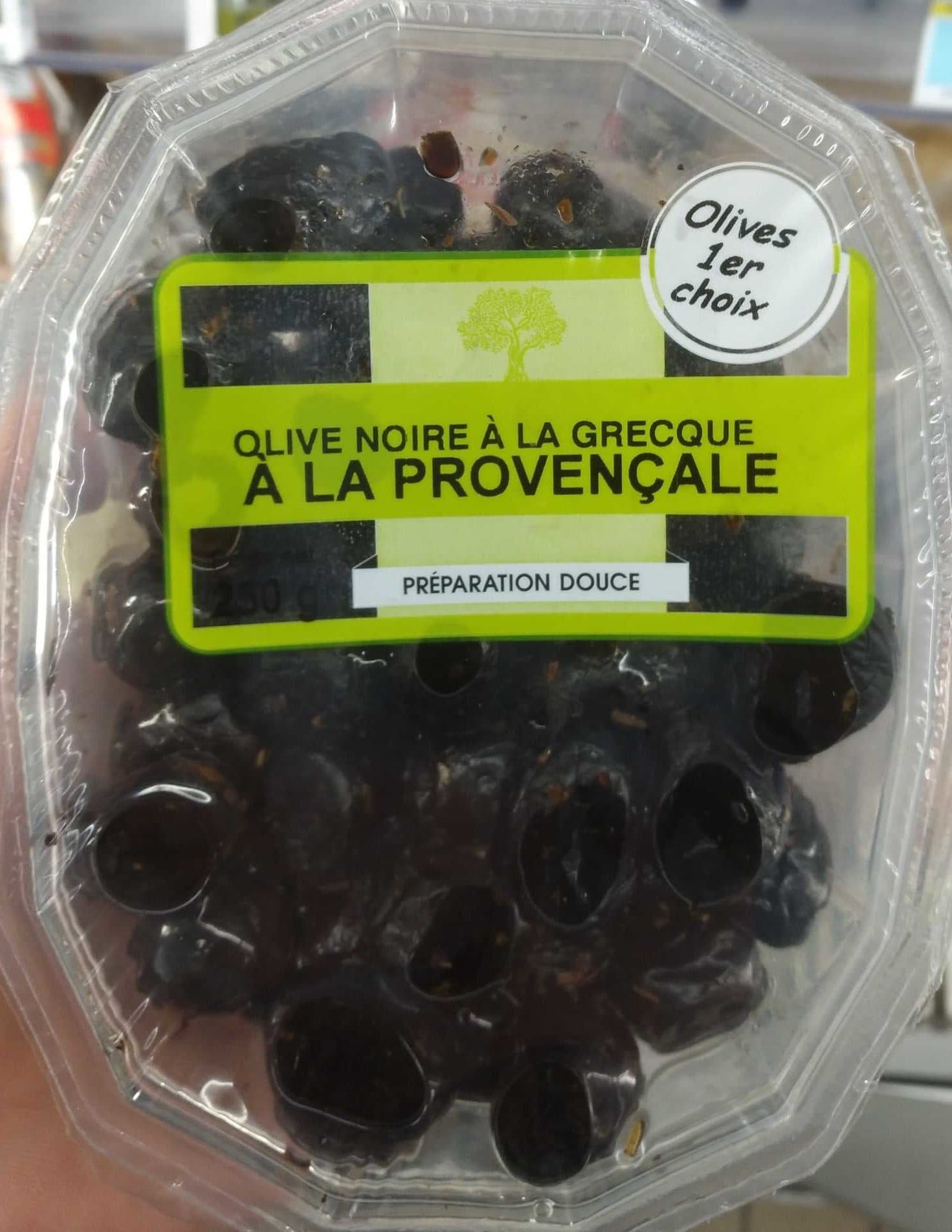 Tropic Apéro Olive Noire à la Grecque à la Provençale packshot