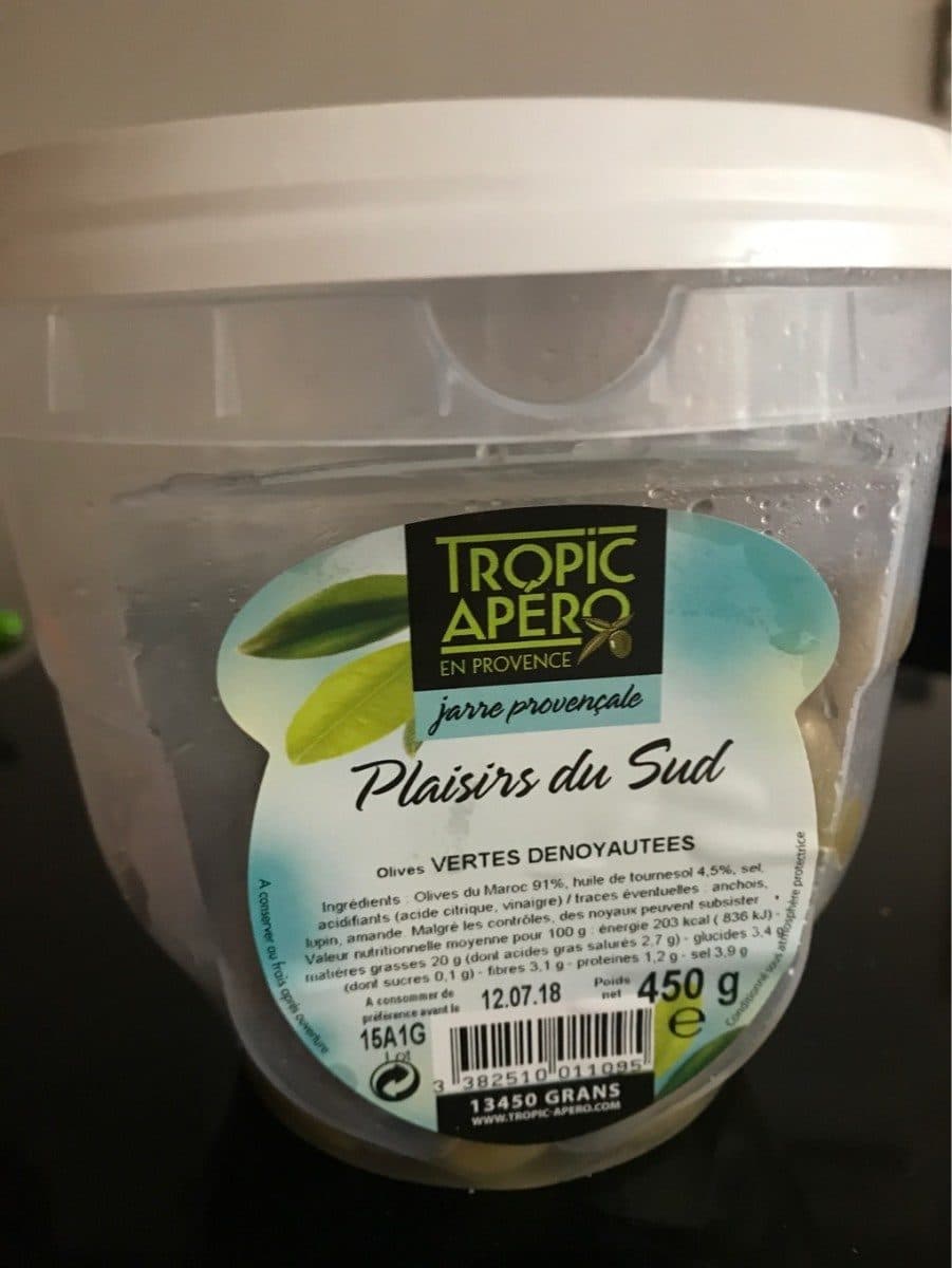Open Food Facts Olive verte packshot