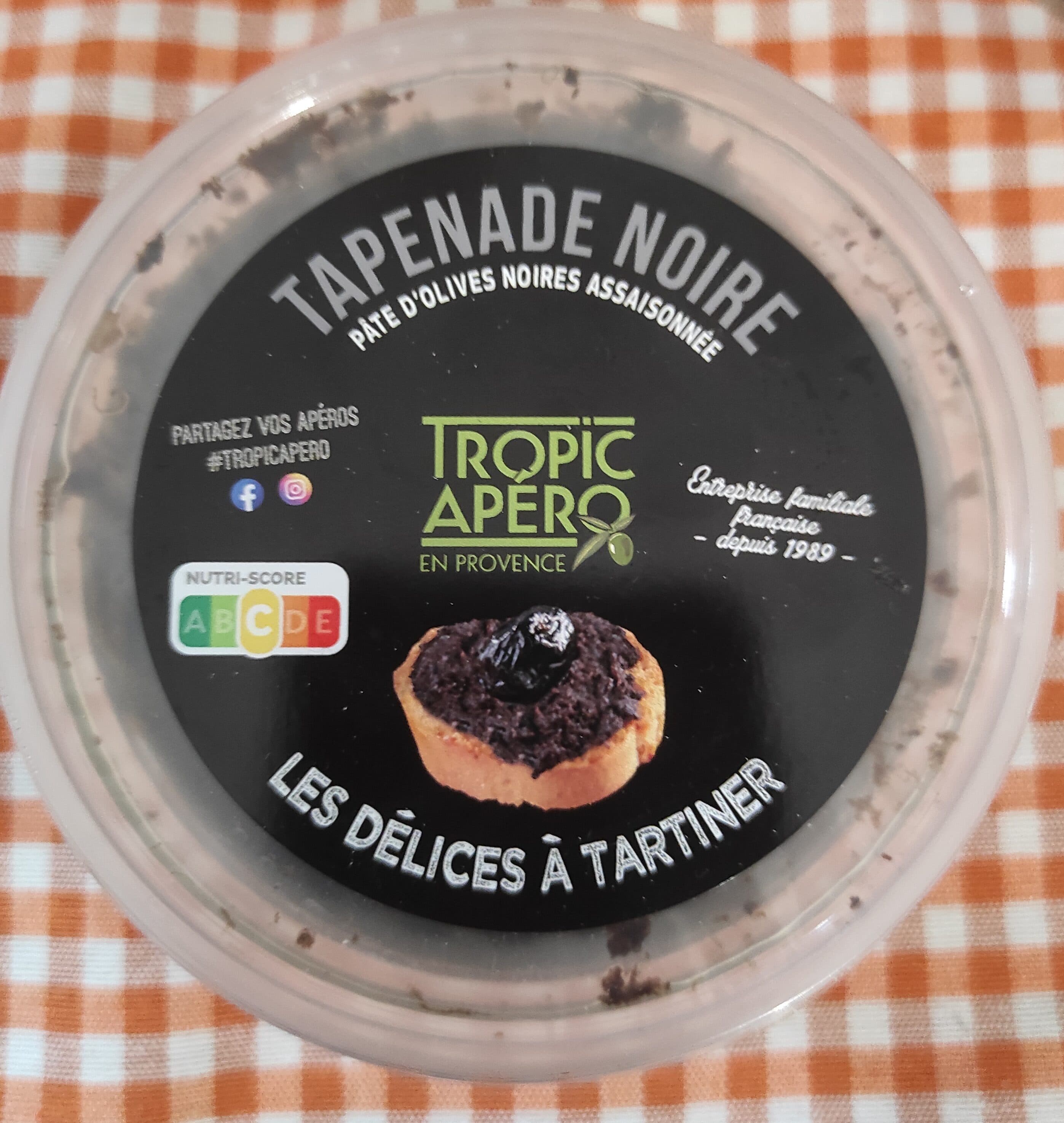 Tropic Apero Tapenade noire packshot