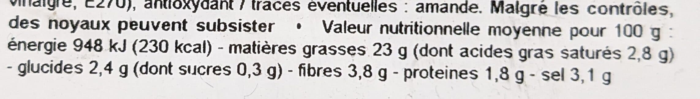 Tropic Apéro Moitiés d'olives vertes Persillade packshot