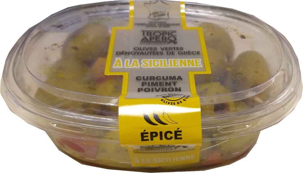 Tropic Apero OLIVE VERTE DENOYAUTEE A LA SICILIENNE packshot