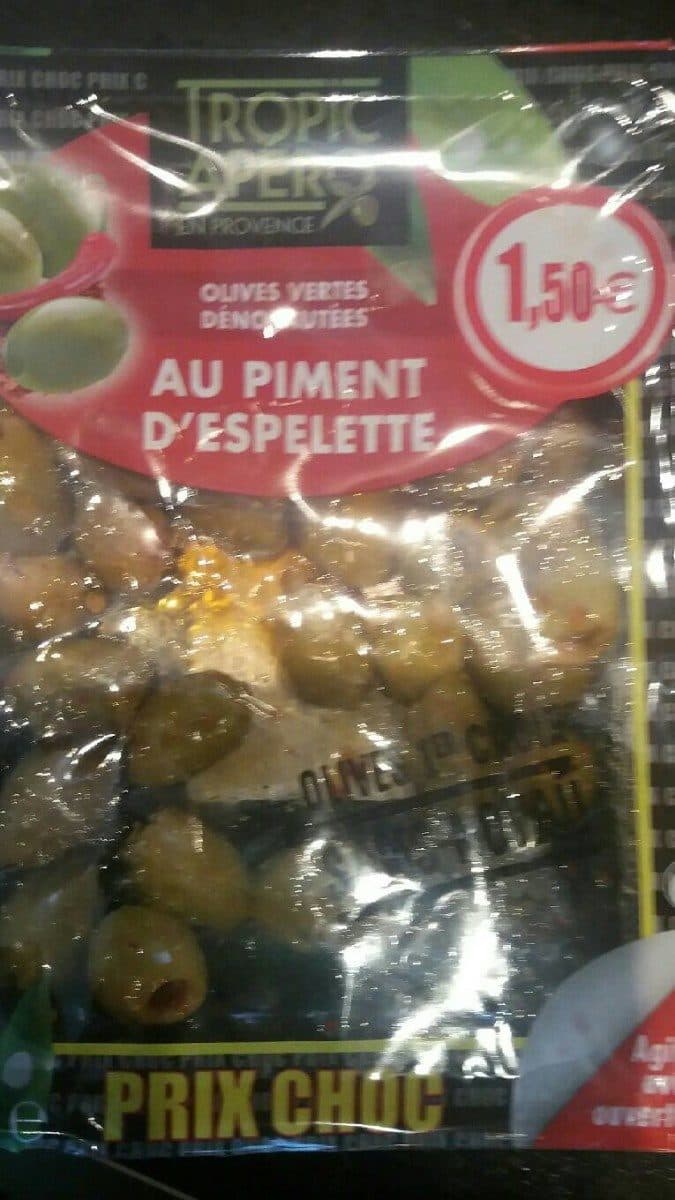 Open Food Facts Olives vertes denoyautees packshot