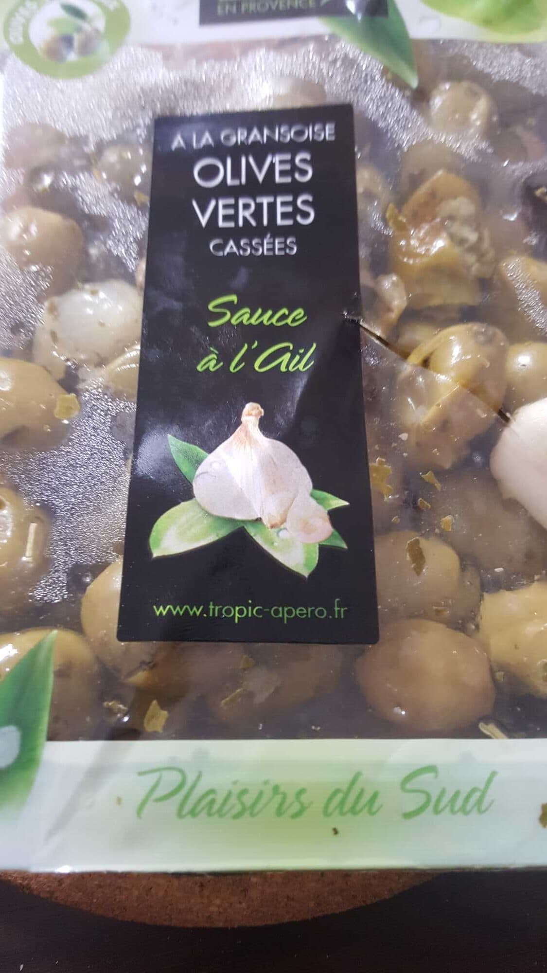Open Food Facts Olive vertes cassées gransoise packshot