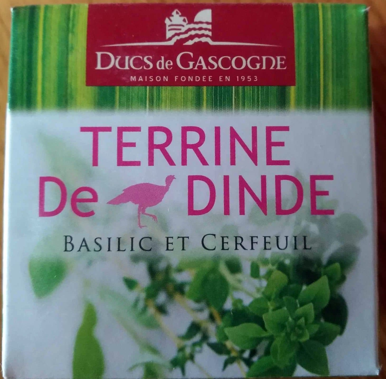 Ducs de Gascogne Terrine de dinde packshot