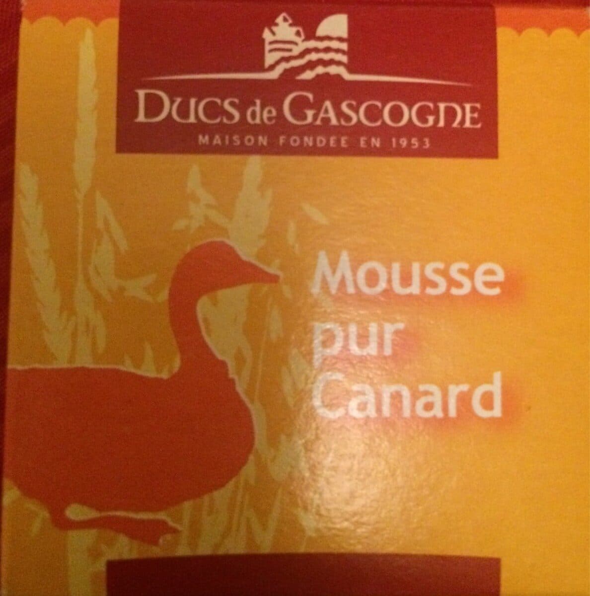 Ducs de gascogne Mousse pur canard packshot