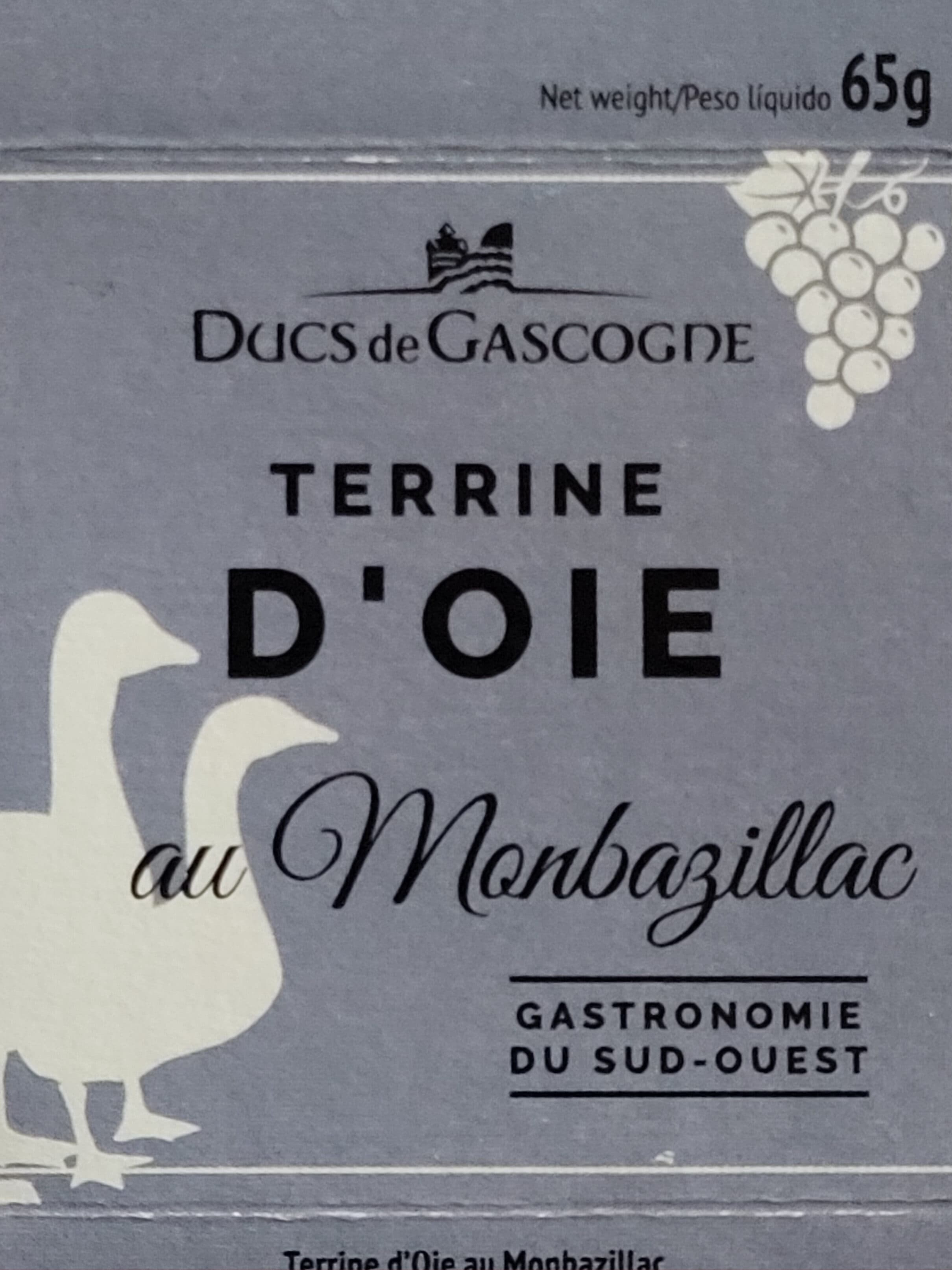 Ducs de Gascogne Terrine d'oie au Monbazillac packshot