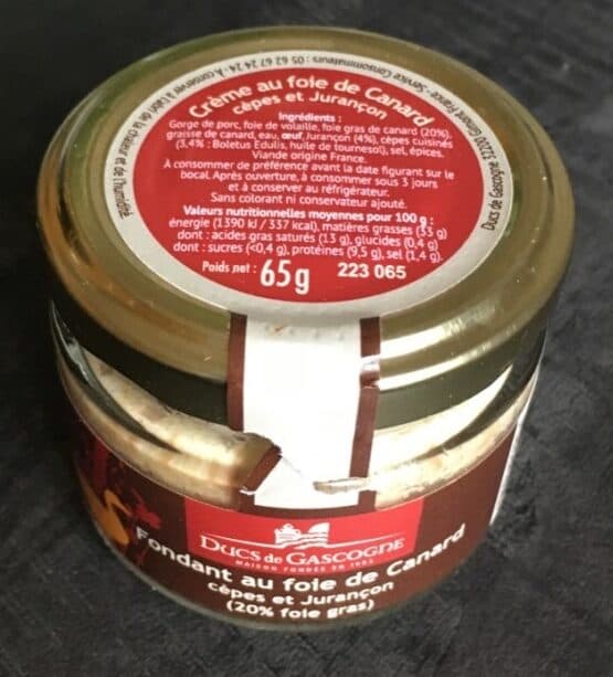 Ducs de Gascogne Fondant au foie gras de canard packshot