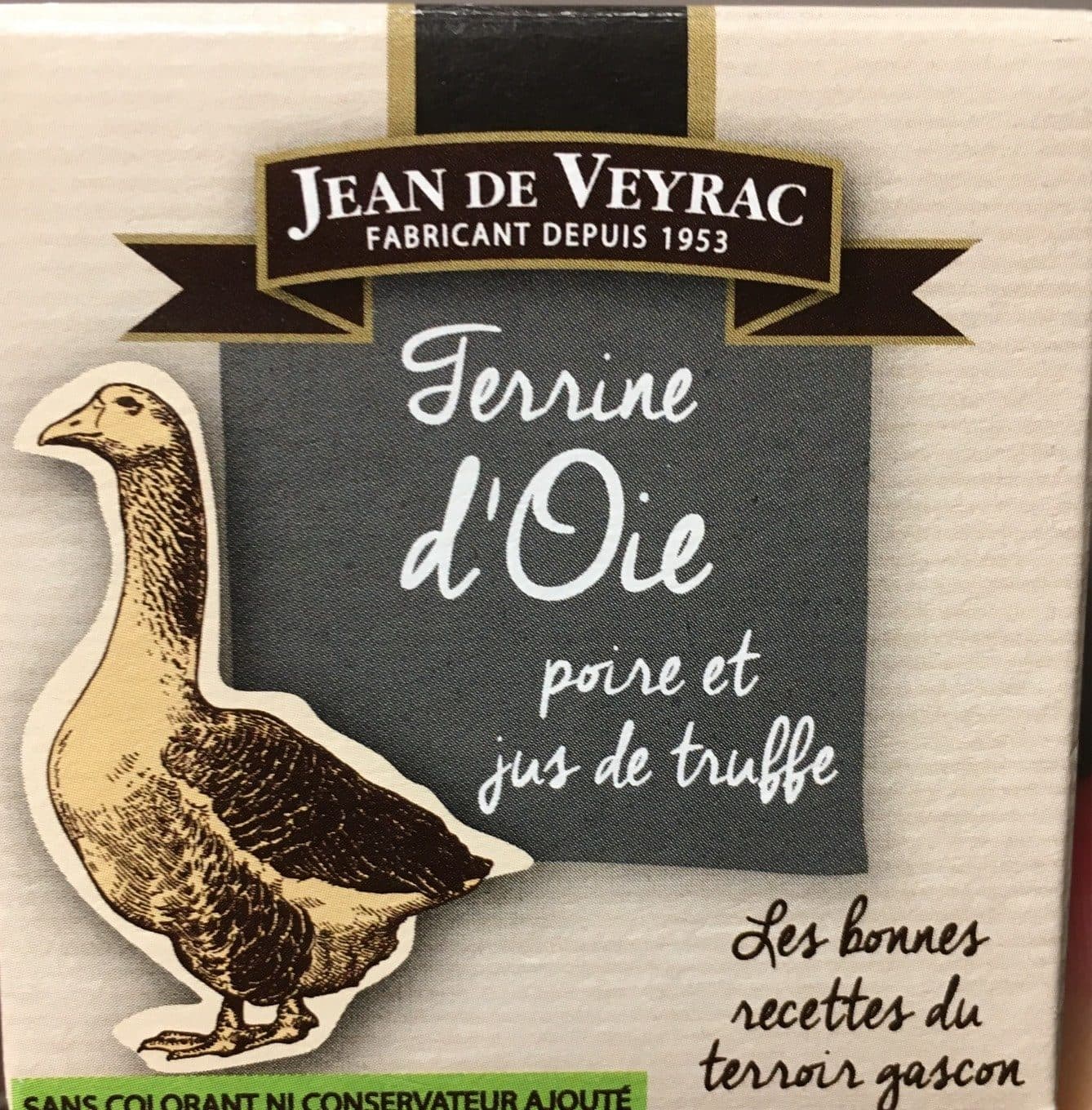 Jean De Veyrac Terrine d’oie poire et jus de truffe packshot