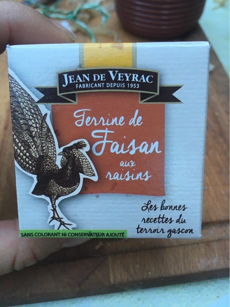 Jean de Veyrac Canardie Fasanenpastete Mit Korinthen | Pâté De Faisan Aux packshot