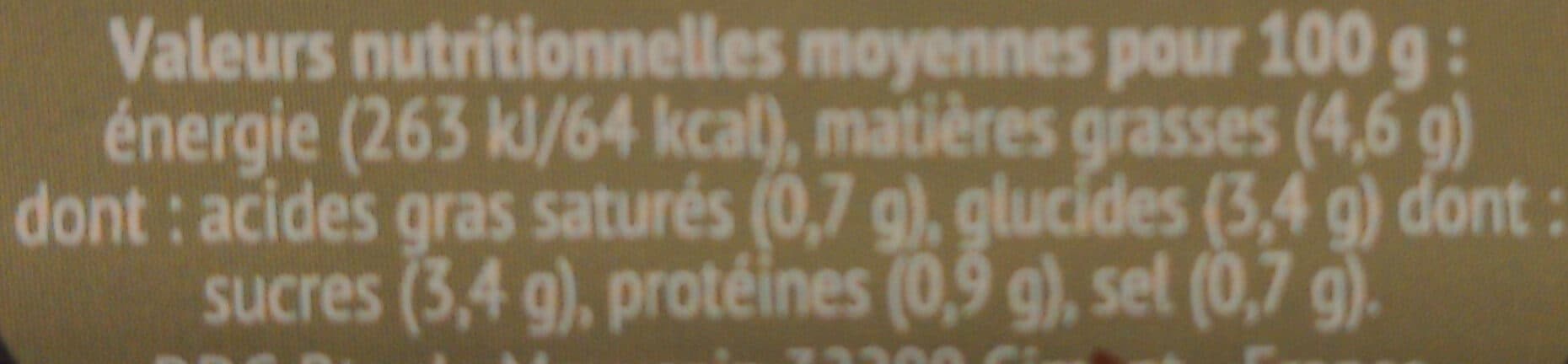 Open Food Facts Tartinable Legumes du Soleil Basilic packshot