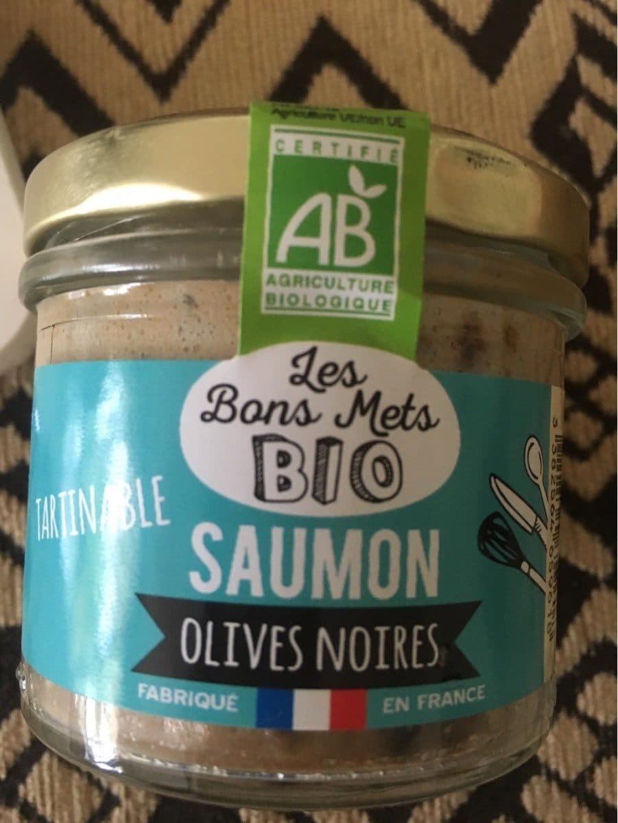 Open Food Facts Tartinable saumon - olives noires packshot
