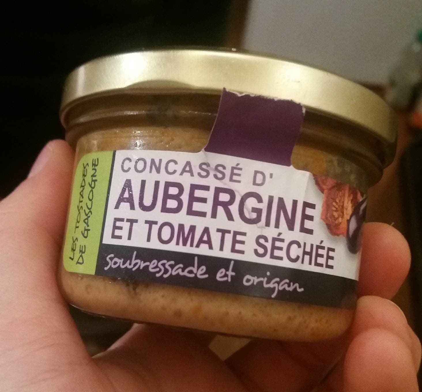 Ducs De Gascogne Concassée d'aubergine et tomate séchée packshot