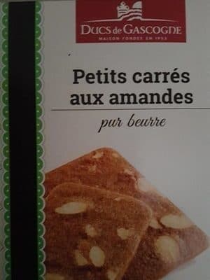 Ducs De Gascogne Petits carrés aux amandes packshot