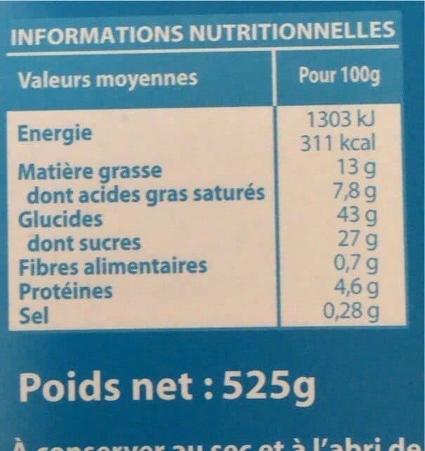 Biscuiterie Chenel Madeleines de Liverdun packshot