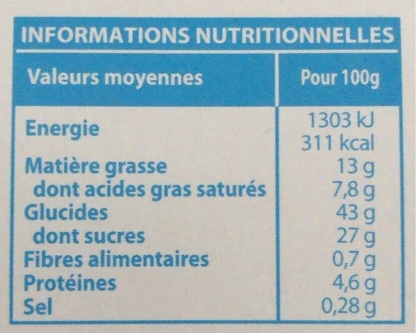 Biscuiterie Chenel Madeleines de Liverdun à la mirabelle packshot