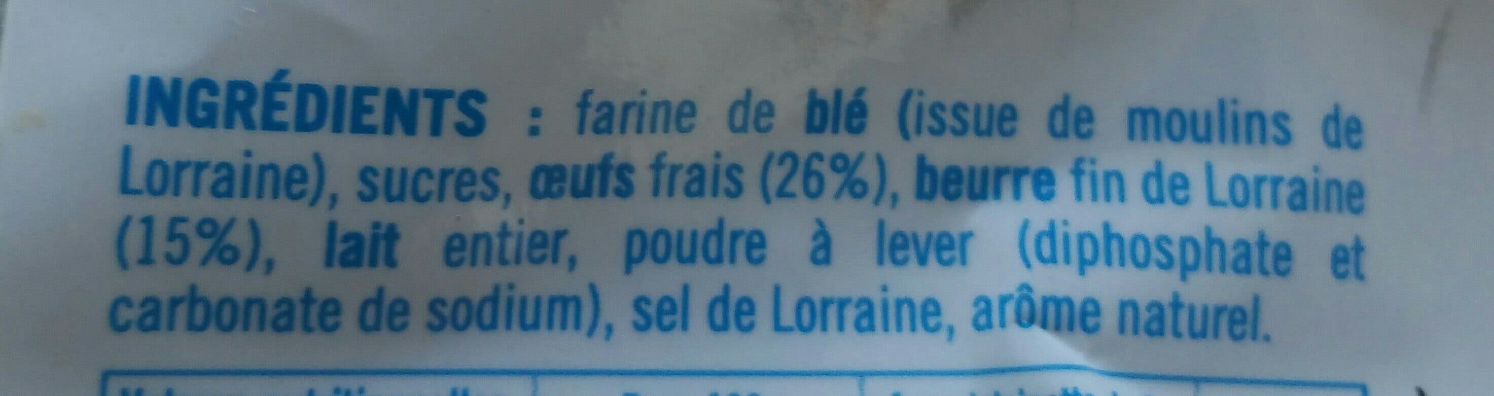 Biscuiterie Chenel Madeleines packshot