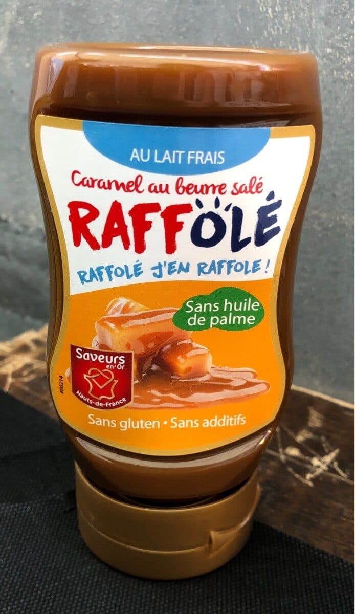 Raffolé Confiture de lait caramel au beurre salé packshot