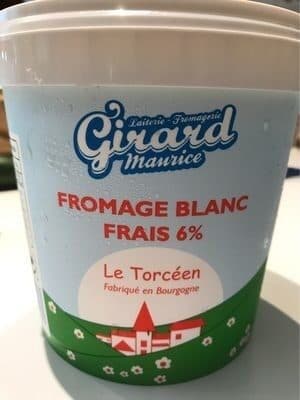 Laiterie Fromagerie Maurice Girard Fromage Blanc 6% packshot