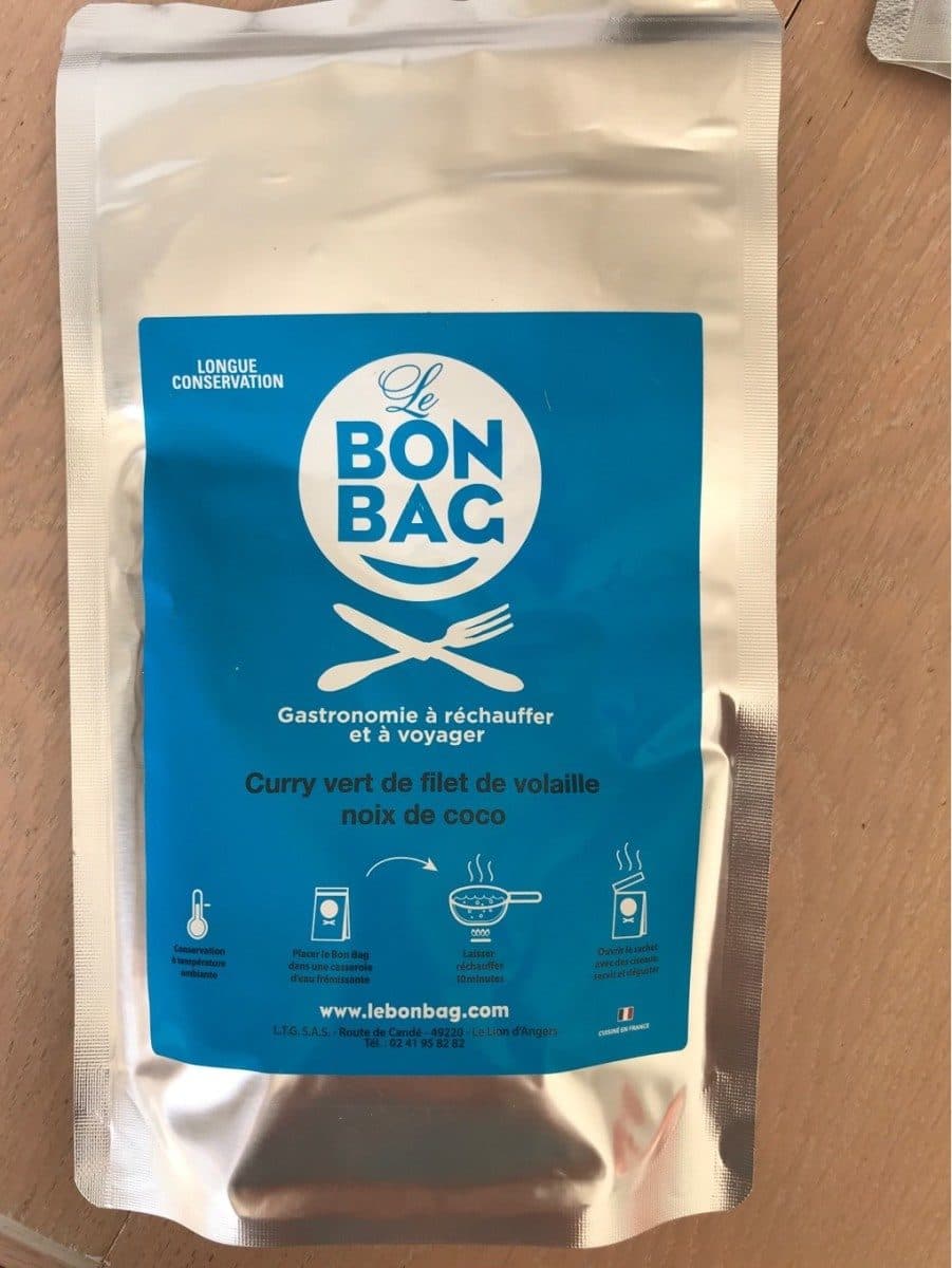Open Food Facts Curry vert de filet de volaille noix de coco packshot